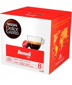 Oferta de Cafe NESCAFE D Gusto Caps Buondi 16un por 5,99€ em SPAR