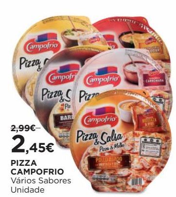 Oferta de Pizza congelada Campofrio por 2,45€
