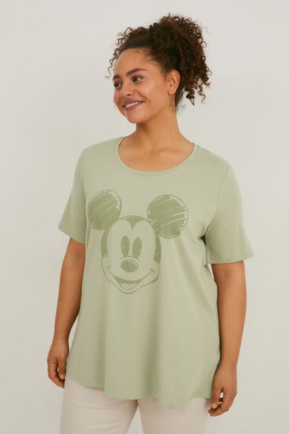 Oferta de T-shirt - LYCRA® - Mickey Mouse por 9,99€ em C&A