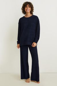 Oferta de Fleece pyjama top por 12,99€ em C&A