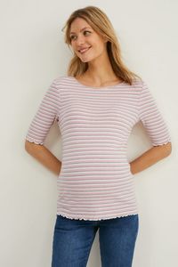Oferta de Maternity T-shirt - striped por 9,99€ em C&A