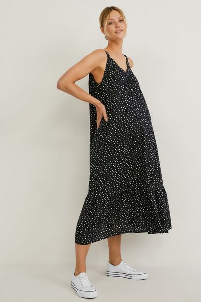 Oferta de Maternity dress - LENZING™ ECOVERO™ - polka dot por 14,99€ em C&A