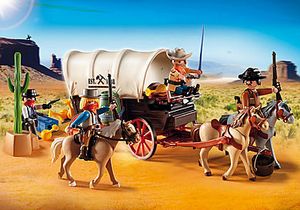 Oferta de 5248 Carruagem com Bandidos por 27,99€ em Playmobil