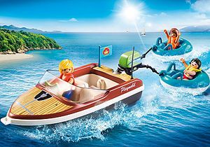 Oferta de 70091 Barco com 2 Boias de Tração por 15,99€ em Playmobil