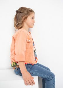 Oferta de Casaco algodão sustentável menina por 38,99€ em Mayoral