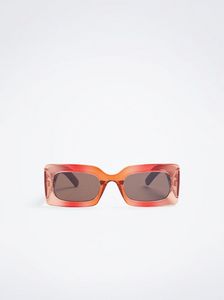 Oferta de Óculos De Sol Quadrados, Laranja por 17,99€ em Parfois