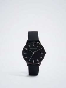 Oferta de Relógio Com Bracelete De Silicone, Preto por 19,99€ em Parfois