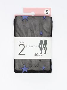 Oferta de Pack De 2 Collants Com Estrelas por 7,99€ em Lefties