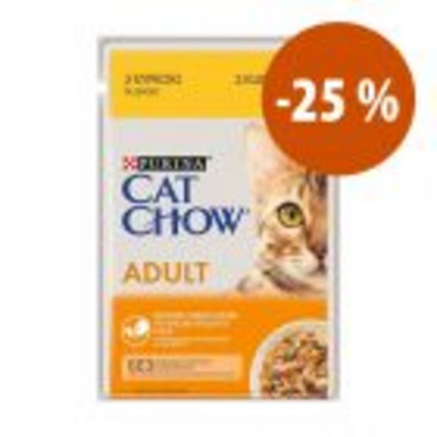 Oferta de Cat Chow 26 x 85 g comida húmida com 25 % de desconto! por 14,84€ em Zooplus