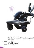 Oferta de Giordani - Plataforma traseira portátil para carrinho de bebé por 69,99€ em Toys R Us