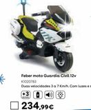 Oferta de Moto elétrica brinquedo por 234,99€ em Toys R Us