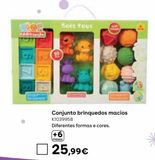 Oferta de Pack Triplo de Brinquedos Sensoriais Suaves por 25,99€ em Toys R Us