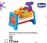 Oferta de Chicco - Escola de ferramentas 2 em 1 por 17,99€ em Toys R Us