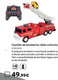 Oferta de Caminhão de bombeiros de brinquedo por 49,99€ em Toys R Us
