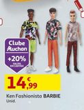 Oferta de KEN BARBIE FASHIONISTA  por 14,99€ em Auchan