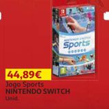 Oferta de JOGO NINTENDO SWITCH SPORTS por 44,89€ em Auchan