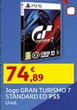 Oferta de JOGO GRAN TURISMO 7 PS5 STANDARD ED por 74,89€ em Auchan