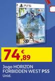 Oferta de JOGO HORIZON FORBIDDEN WEST PS5  por 74,89€ em Auchan