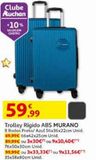 Oferta de TROLLEY RIGIDO MURANO  por 99,99€ em Auchan