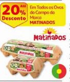 Oferta de OVOS DO CAMPO MATINADOS por 7,99€ em Auchan