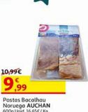 Oferta de POSTAS BACALHAU NORUEGA AUCHAN 600 GR por 9,99€ em Auchan