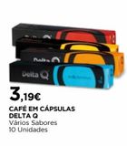 Oferta de Cápsulas de café Delta Q por 3,19€ em El Corte Inglés
