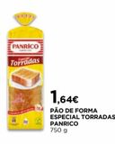 Oferta de Pão de forma Panrico por 1,64€ em El Corte Inglés
