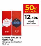 Oferta de Eau de toilette Old Spice por 6,24€ em El Corte Inglés