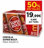 Oferta de Cerveja Super Bock por 9,99€ em El Corte Inglés