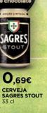 Oferta de Lata de cerveja Sagres por 0,69€ em El Corte Inglés