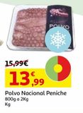 Oferta de POLVO NACION PENICHE 0.8-2.0KG CONGELADO KG por 13,99€ em Auchan