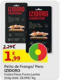 Oferta de PEITO DE PERÚ IZIDORO  por 1,99€ em Auchan