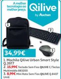 Oferta de MINI RATO SEM FIOS QILIVE  por 8,99€ em Auchan
