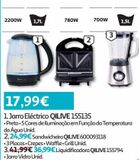 Oferta de JARRO ELECTRICO QILIVE  por 17,99€ em Auchan