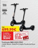 Oferta de TROTINETE NIU  por 699,99€ em Auchan