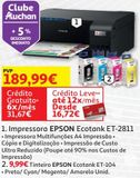 Oferta de IMPRESSORA EPSON  por 189,99€ em Auchan