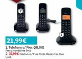 Oferta de TELEFONE SEM FIOS QILIVE  por 37,99€ em Auchan