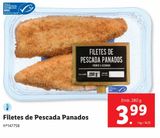 Oferta de Filezinho de pescada empanados por 3,99€ em Lidl