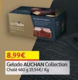 Oferta de GELADO AUCHAN COLLECTION LE CHALET 460G por 8,99€ em Auchan