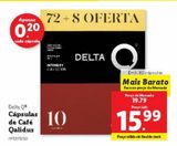 Oferta de Cápsulas de café Delta Q por 15,99€ em Lidl