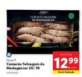 Oferta de Camarão congelado Deluxe por 12,99€ em Lidl