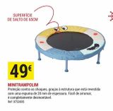 Oferta de Minitrampolim Ginástica Criança Ecodesenhado por 49€ em Decathlon