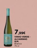 Oferta de Vinho verde Alvarinho   por 7,99€ em El Corte Inglés