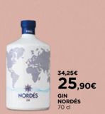 Oferta de Gin por 25,9€ em El Corte Inglés