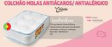 Oferta de COLCHÃO MOLAS 118X58 COLREIS:ANTIÁCARO/ANTIALÉRGICOem Auchan