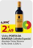 Oferta de VINHO TINTO PORTA DA RAVESSA por 2,49€ em Auchan