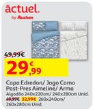 Oferta de CAPA EDREDON ACTUEL por 32,99€ em Auchan