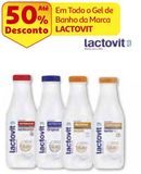 Oferta de GEL DE BANHO LACTOVIT por 2,59€ em Auchan