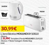 Oferta de JARRO ELECTRICO MOULINEX por 30,99€ em Auchan