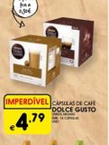 Oferta de Cápsulas de café Dolce Gusto por 4,79€ em Meu Super
